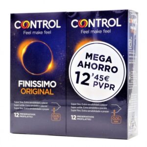 172492 - CONTROL FINISSIMO PRESERVATIVOS 12 U 2 ENVASES