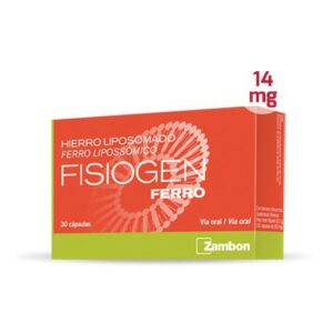 164330 - FISIOGEN FERRO 30 CAPSULAS