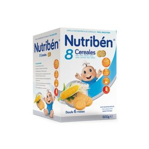 160700 - NUTRIBEN 8 CEREALES GALLETA MARIA 600GR.