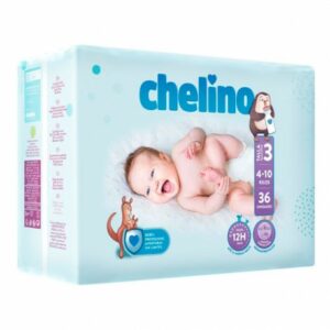 165774 - PAÑAL INFANTIL CHELINO FASHION & LOVE T- 3 (4 -