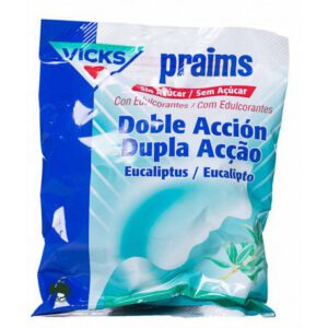 CARAMELOS PRAIMS DOBLE ACCION SIN AZUCAR 60 G