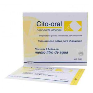 CITO-ORAL LIMONADA ALCALINA 5 BOLSAS