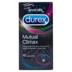DUREX MUTUAL CLIMAX PRESERVATIVOS 12 U