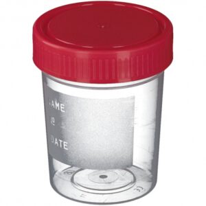 ENVASE ESTERIL ACOFAR ANALISIS 100 ML.