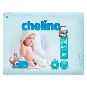 PAÑAL INFANTIL CHELINO FASHION & LOVE T- 4 (9 -